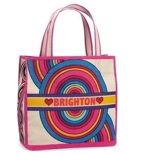 Brighton Rainbow Bright Tote GUC